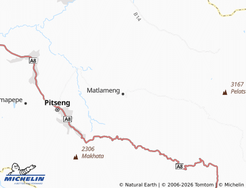 Carte MICHELIN Matlameng - ViaMichelin