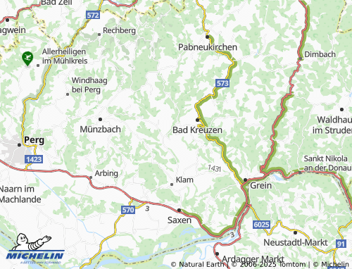 MICHELIN Kalmberg map - ViaMichelin