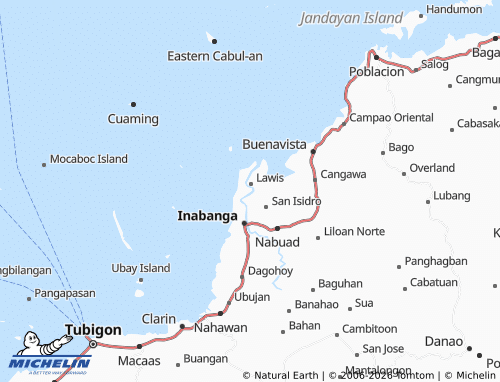 MICHELIN Ondol map - ViaMichelin