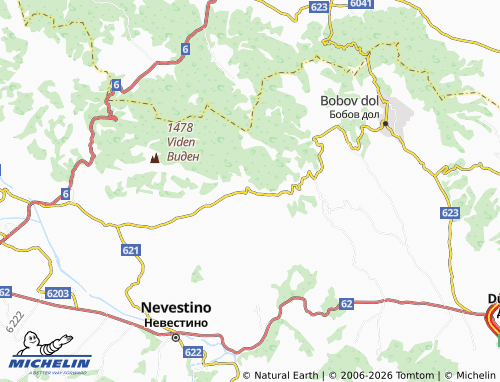 Mappa MICHELIN Gorna Koznitsa - ViaMichelin