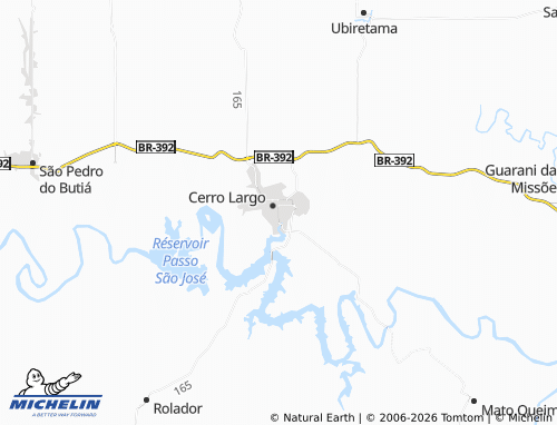 Mapa MICHELIN Floresta - ViaMichelin