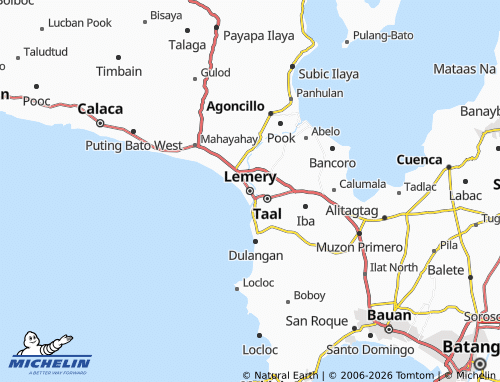 MICHELIN Lemery map - ViaMichelin