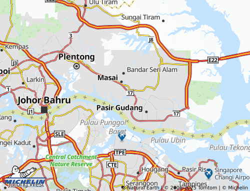 MICHELIN Kampung Sungai Rinting map - ViaMichelin