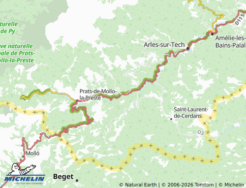 MICHELIN Le Tech map - ViaMichelin