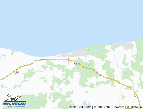 Mapa MICHELIN Fjellerup Strand - ViaMichelin