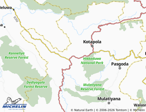 Mappa MICHELIN Morawaka - ViaMichelin