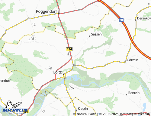 Carte MICHELIN Schwinge - ViaMichelin