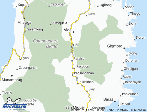 MICHELIN Progreso map - ViaMichelin