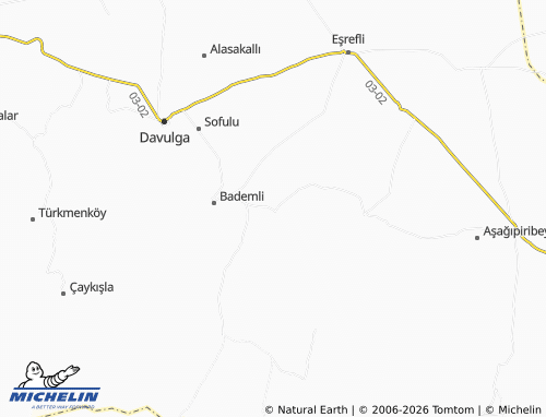 Mappa MICHELIN Avdan - ViaMichelin