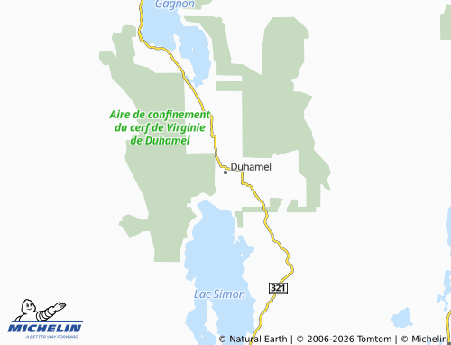 Mappa MICHELIN Duhamel - ViaMichelin