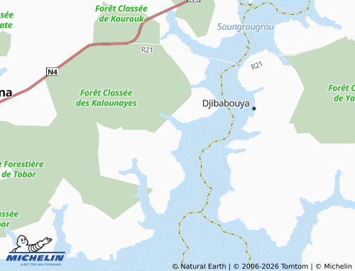 Mapa MICHELIN Santak - ViaMichelin