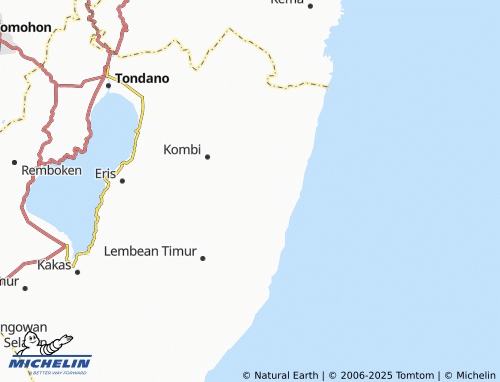 MICHELIN Ranowangko Dua map - ViaMichelin