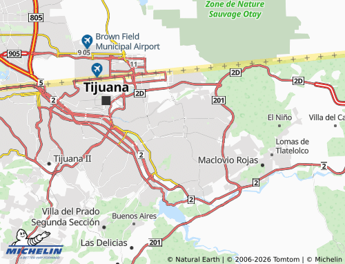 MICHELIN Los Lobos map - ViaMichelin