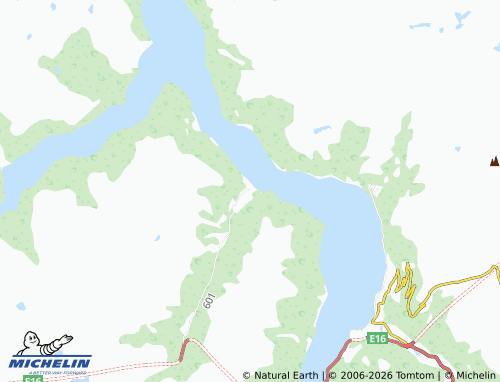 MICHELIN-Landkarte Undredal - ViaMichelin