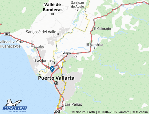MICHELIN Riviera Santo Domingo, Ampliación Santo Domingo map - ViaMichelin