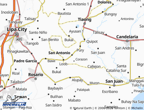 MICHELIN San Antonio map - ViaMichelin
