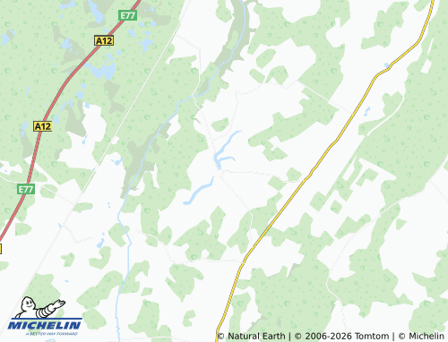 MICHELIN Pašiaušė map - ViaMichelin