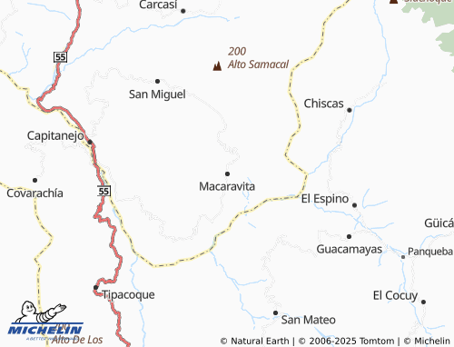 MICHELIN Macaravita map - ViaMichelin