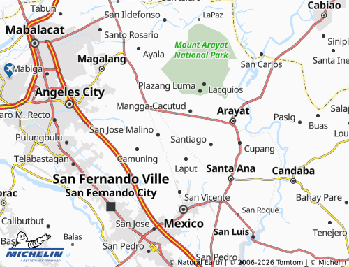 MICHELIN San Roque map - ViaMichelin