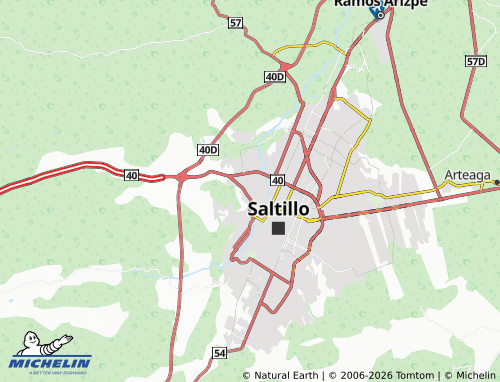 Mapa MICHELIN Azteca - ViaMichelin