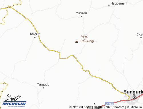 MICHELIN Karaçay map - ViaMichelin