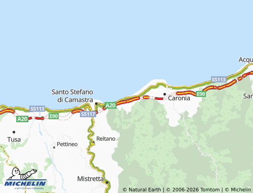 MICHELIN Canneto map - ViaMichelin