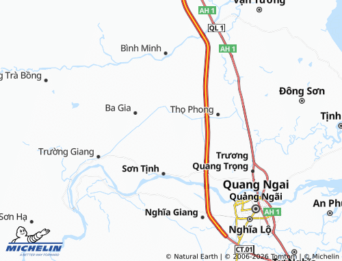 Mapa MICHELIN Tịnh Bình - ViaMichelin