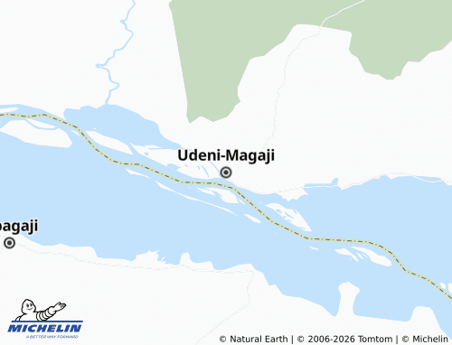 Mappa MICHELIN Udeni-Magaji - ViaMichelin