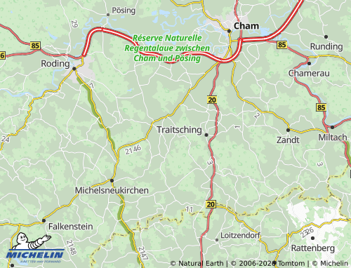 MICHELIN Thierling map - ViaMichelin