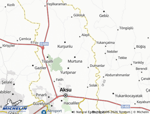 Mapa MICHELIN Murtuna - ViaMichelin