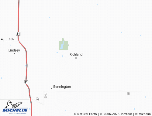 Mappa MICHELIN Richland - ViaMichelin
