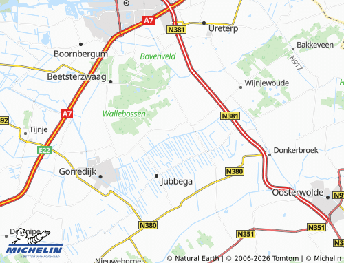 MICHELIN Hemrik map - ViaMichelin