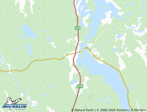 Mappa MICHELIN Morjärv - ViaMichelin