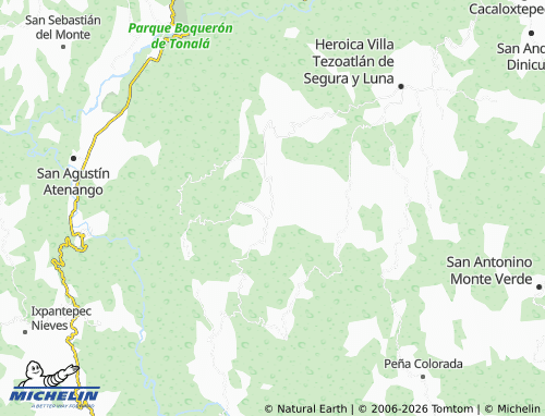 MICHELIN-Landkarte Yucuquimi de Ocampo - ViaMichelin