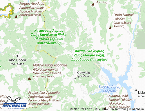 Carte MICHELIN Pentagioi - ViaMichelin