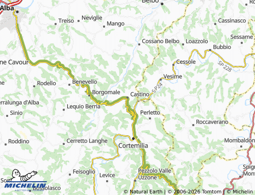 Mapa MICHELIN Castino - ViaMichelin