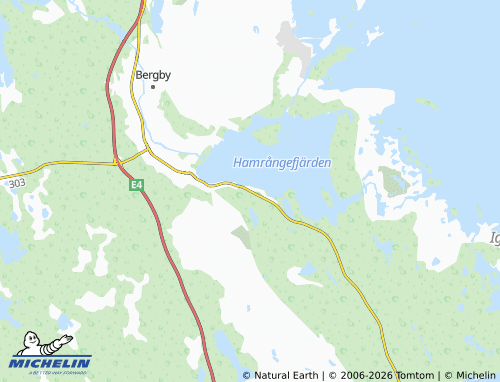 Mapa MICHELIN Djupvik - ViaMichelin