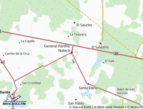 MICHELIN Buenavista map - ViaMichelin