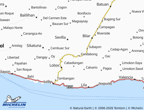 MICHELIN Quinoguitan map - ViaMichelin