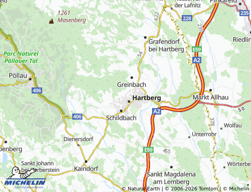 MICHELIN-Landkarte Ring - ViaMichelin