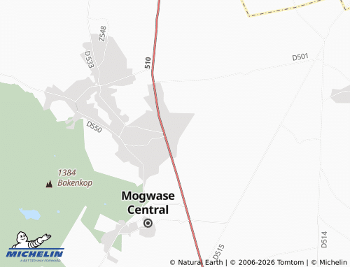 Kaart MICHELIN Sandfontein - ViaMichelin