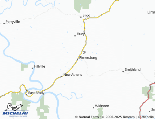 MICHELIN Rimersburg map - ViaMichelin