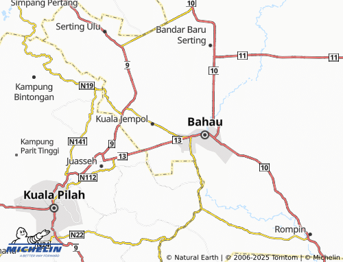 MICHELIN-Landkarte Kamping Bukit Laka - ViaMichelin