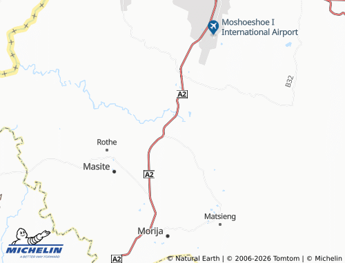 Mapa MICHELIN Ha Khoane - ViaMichelin