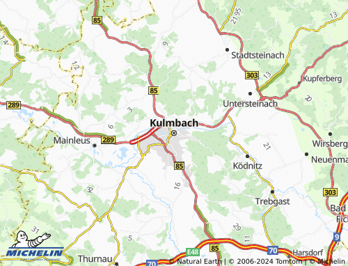 MICHELIN-Landkarte Kulmbach - ViaMichelin