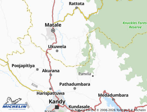 MICHELIN Wehigala map - ViaMichelin