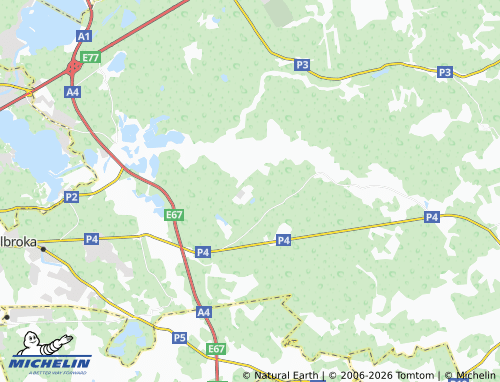 MICHELIN Silakrogs map - ViaMichelin