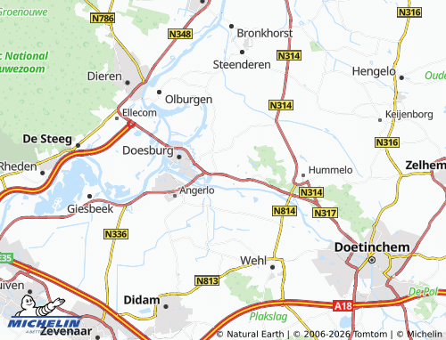 Kaart MICHELIN Drempt - ViaMichelin