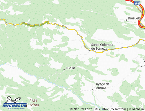 MICHELIN Valdemanzanas map - ViaMichelin
