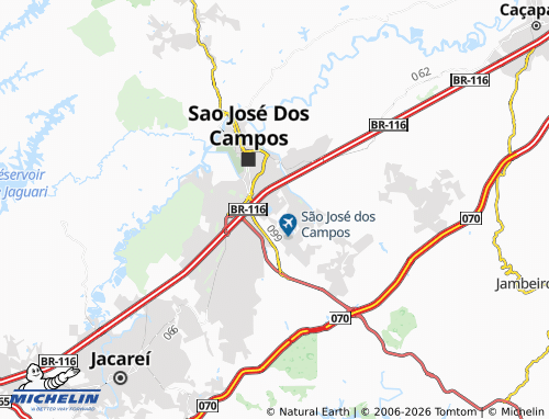 Mapa MICHELIN CTA - ViaMichelin
